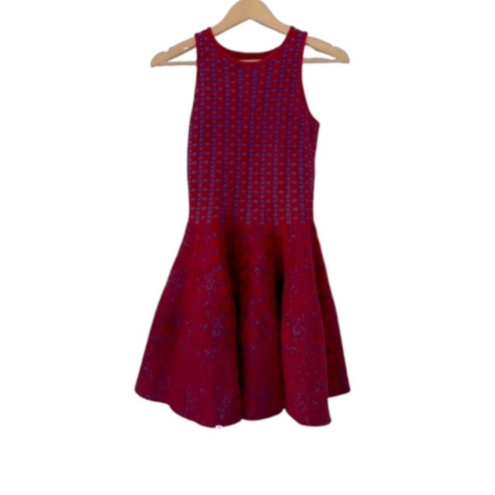 size S Kate Jacquard Knitted Dress